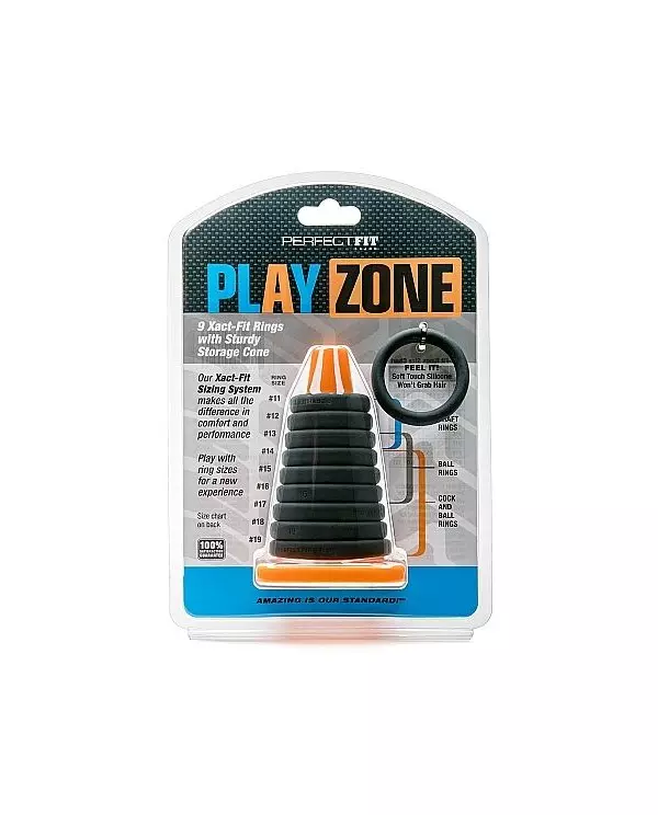 PERFECT FIT PLAY ZONE KIT 9 ANILLOS CON CONO