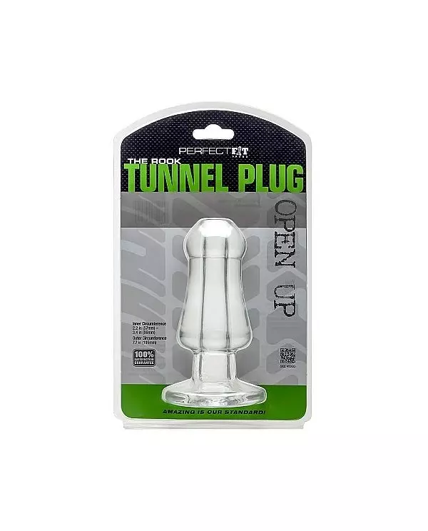 PERFECT FIT THE ROOK TUNEL PLUG TRANSPARENTE