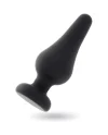 INTENSE ANAL PLUG PIPO L SILICONE NEGRO 13 CM