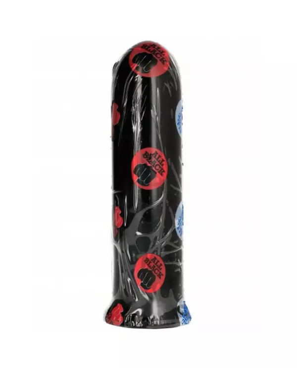 ALL BLACK DILDO NEGRO 19CM