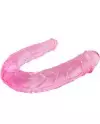 BAILE DOUBLE DONG DILDO DOBLE ROSA