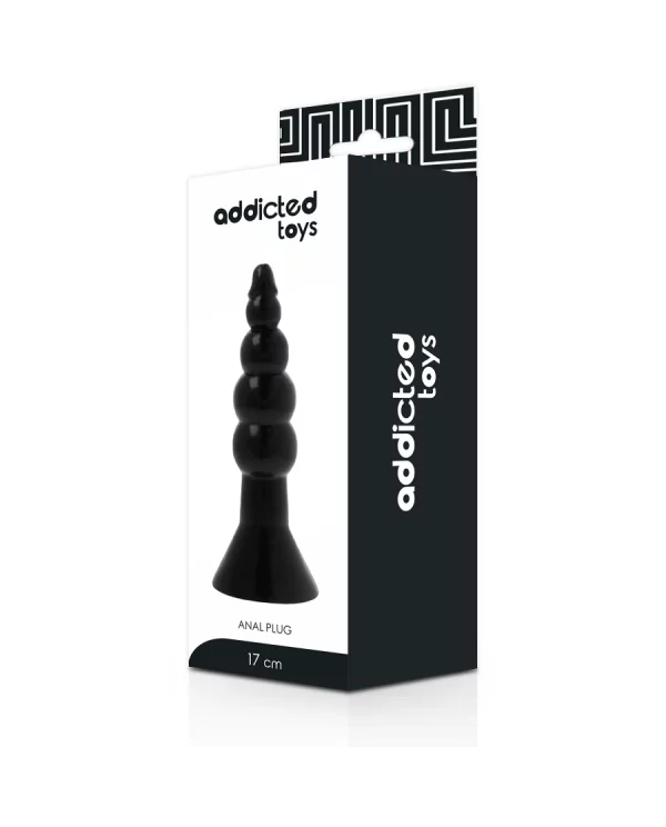 ADDICTED TOYS ANAL PLUG 17CM BLACK