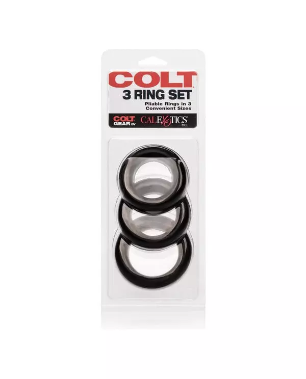 COLT SET 3 ANILLOS PENE Y TESTICULOS