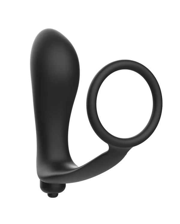 ADDICTED TOYS PLUG ANAL VIBRADOR CON ANILLO PENE