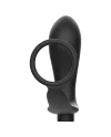 ADDICTED TOYS ANILLA PENE CON PLUG ANAL CONTROL REMOTO NEGRO RECARGABLE