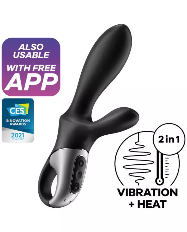 SATISFYER HEAT CLIMAX VIBRADOR ANAL