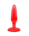 PLUG ANAL TACTO SUAVE ROJO 142