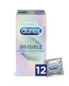 DUREX INVISIBLE EXTRA LUBRICADO 12 UDS