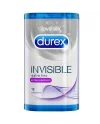 DUREX INVISIBLE EXTRA LUBRICADO 12 UDS