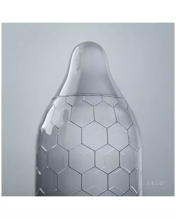 LELO HEX PRESERVATIVO CAJA 3 UDS