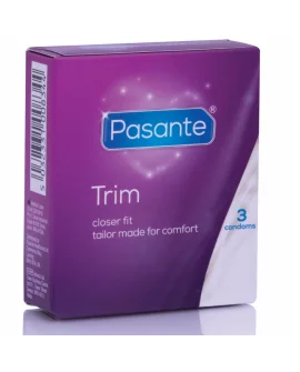 PASANTE PRESERVATIVOS TRIM MÁS DELGADO 3 UNIDADES