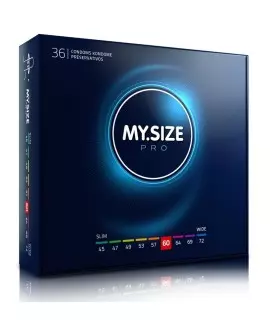 MY SIZE PRO CONDOMS 60 MM 36 UNITS