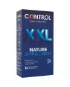 CONTROL NATURE 2XTRA LARGE PRESERVATIVOS XXL 12 UNDS