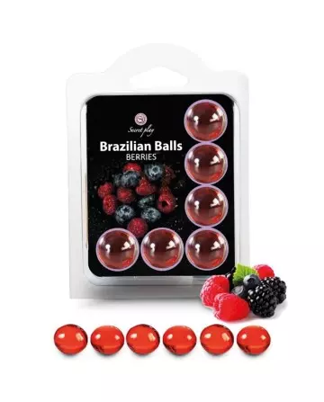 SECRETPLAY BRAZILIANS BALLS FRUTAS DEL BOSQUE