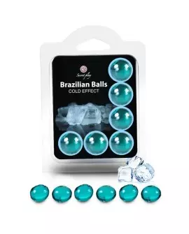 SECRETPLAY SET 6 BRAZILIAN BALLS EFECTO FRIO