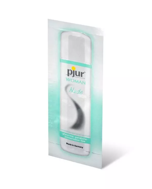 PJUR WOMAN NUDE LUBRICANTE BASE AGUA 2 ML