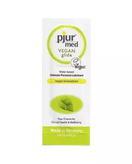 PJUR MED VEGAN GLIDE LUBRICANTE BASE AGUA 2 ML