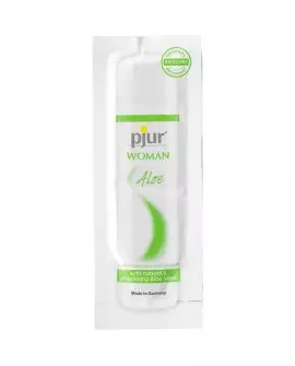 PJUR WOMAN ALOE LUBRICANTE BASE AGUA 2 ML