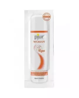 PJUR WOMAN VEGAN LUBRICANTE BASE AGUA 2 ML