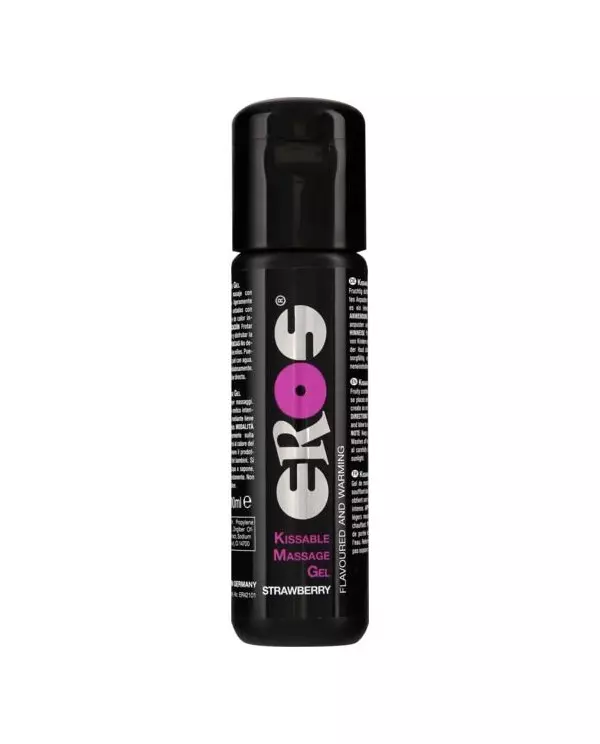 EROS KISSABLE ACEITE DE MASAJE EFECTO CALOR FRESA 100 ML