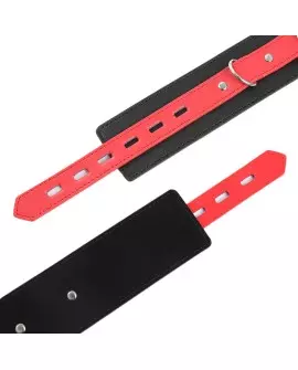 OHMAMA FETISH LOCK BUCKLE WRIST RESTRAINTS