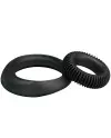 KIT 2 ANILLOS SILICONA RING MANHOOD