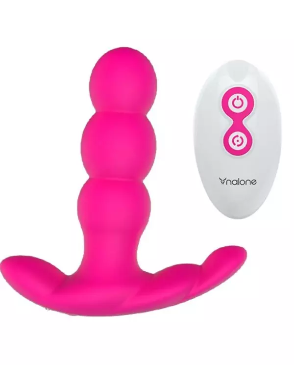 NALONE PEARL VIBRADOR ANAL CONTROL REMOTO NEGRO