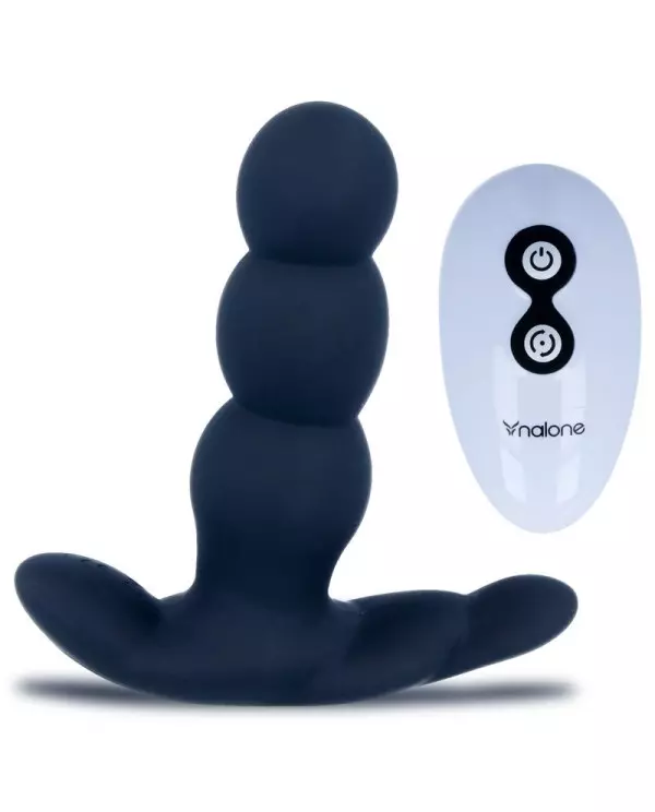 NALONE PEARL VIBRADOR ANAL CONTROL REMOTO NEGRO