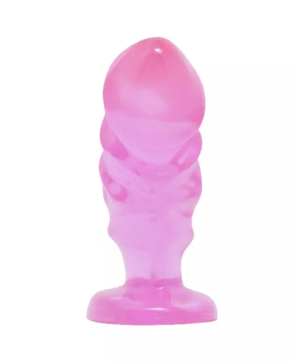 BAILE PLUG ANAL UNISEX CON VENTOSA ROSA