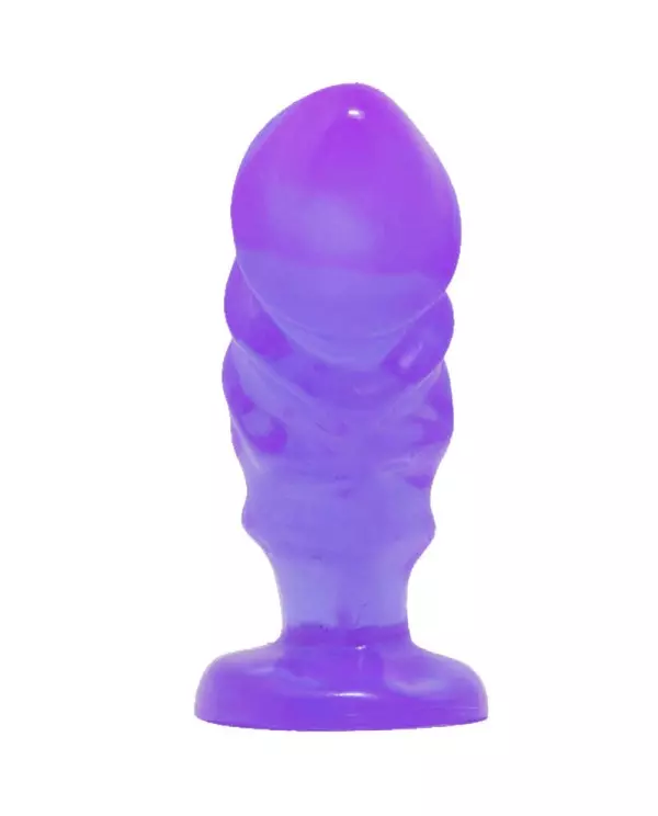 BAILE PLUG ANAL UNISEX CON VENTOSA LILA