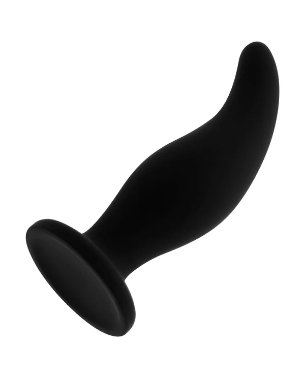 OHMAMA PLUG ANAL SILICONA CURVADO PUNTO P 12 CM