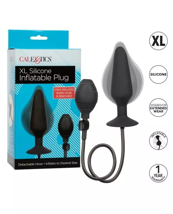 CALEX XL SILICONE INFLATABLE PLUG