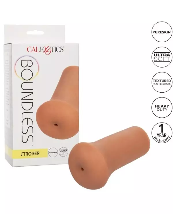 CALEX MASTURBADOR BOUNDLESS STROKER COLOR CARAMELO