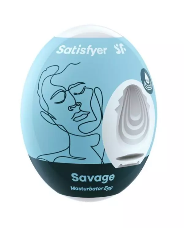 SATISFYER SAVAGE HUEVO MASTURBADOR