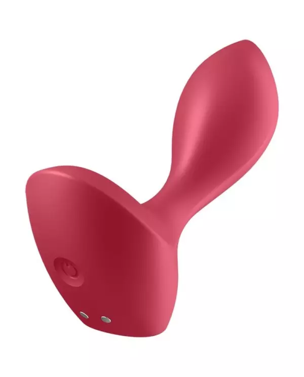 SATISFYER BACKDOOR LOVER PLUG ANAL VIBRADOR ROJO