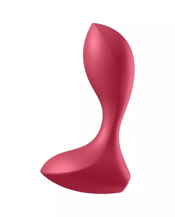 SATISFYER BACKDOOR LOVER PLUG ANAL VIBRADOR ROJO