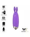 WOMANVIBE BUGSY ESTIMULADOR RABBIT SILICONA