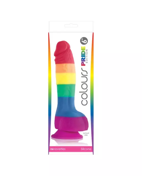 PRIDE DILDO BANDERA LGBT 15 CM