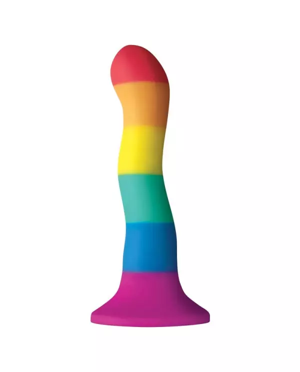 PRIDE DILDO WAVE BANDERA LGBT 17 CM