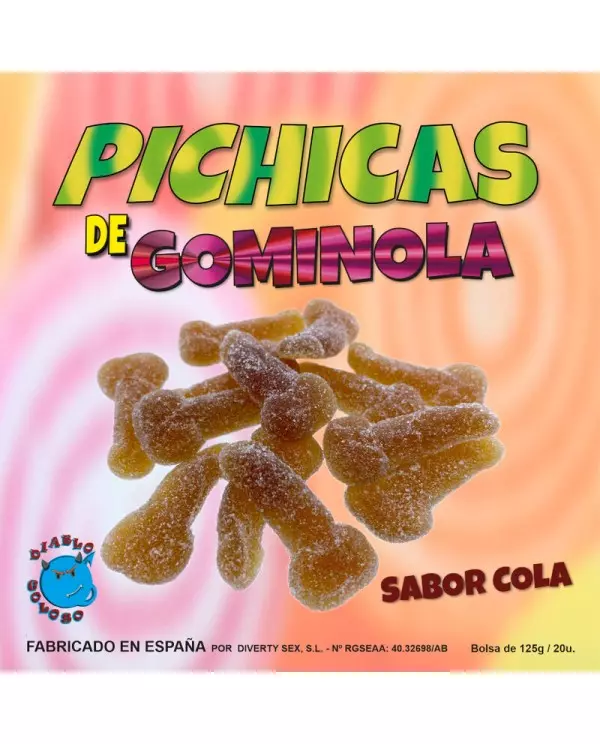 DIABLO PICANTE PICHITAS DE GOMINOLA COLA