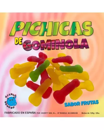 DIABLO PICANTE PICHITAS DE GOMINOLA FRUTAS