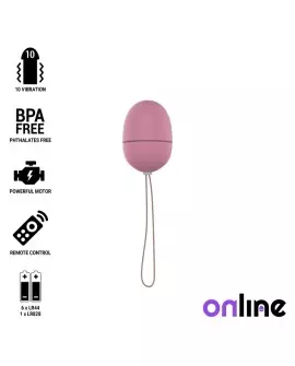 ONLINE HUEVO VIBRADOR CONTROL REMOTO S - ROSA