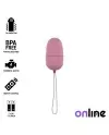 ONLINE HUEVO VIBRADOR CONTROL REMOTO M ROSA