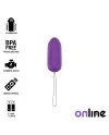 ONLINE HUEVO VIBRADOR CONTROL REMOTO L LILA