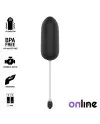 ONLINE HUEVO VIBRADOR WATERPROOF NEGRO