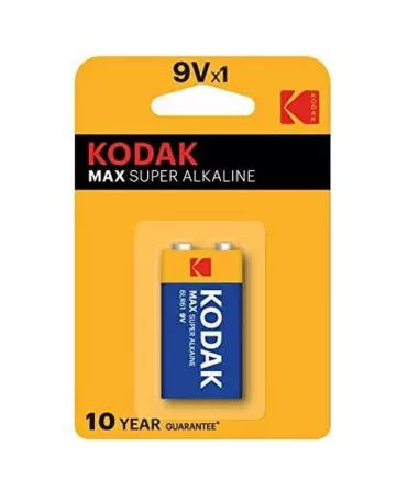 KODAK MAX PILA ALCALINA 9V LR61 BLISTER2