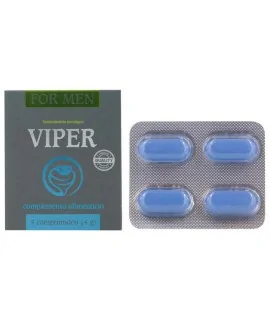 VIPER POTENCIADOR MASCULINO 4 CAPSULAS ES/PT