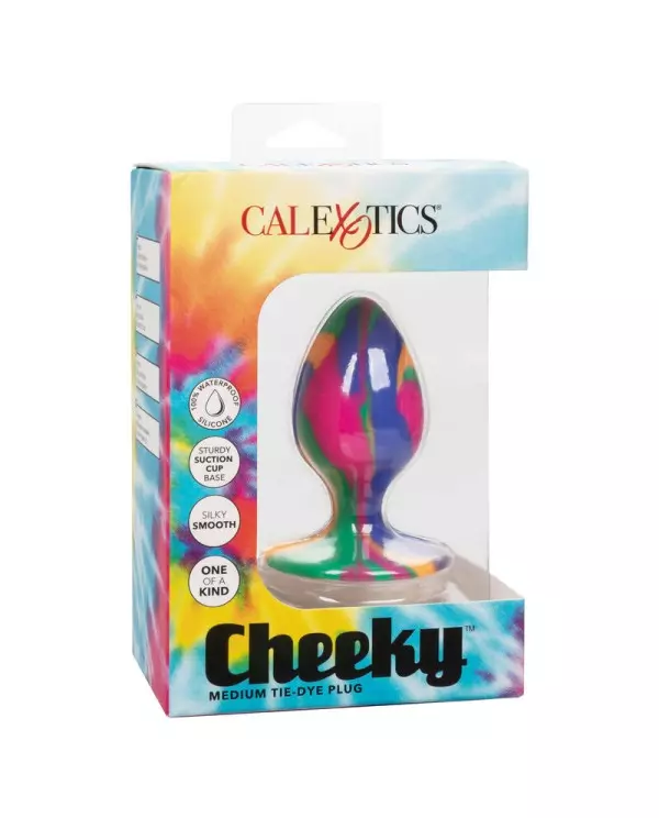 CALEX CHEEKY MEDIUM TIE DYE PLUG ANAL