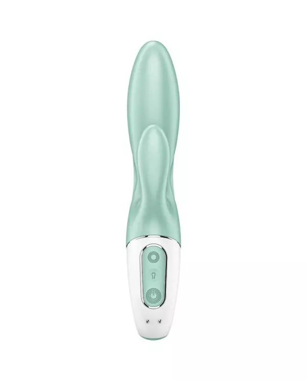 SATISFYER AIR PUMP BUNNY 5 VIBRADOR RABBIT INFLABLE VERDE