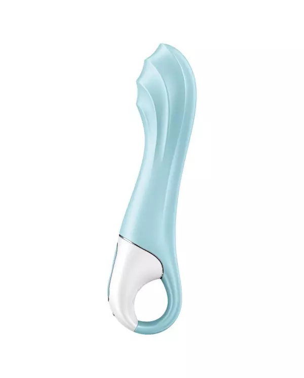 SATISFYER AIR PUMP VIBRATOR 5 VIBRADOR PUNTO G INFLABLE AZUL